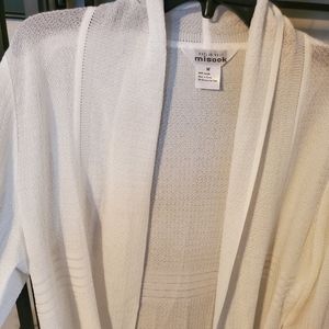 Stunning white Misook cardigan